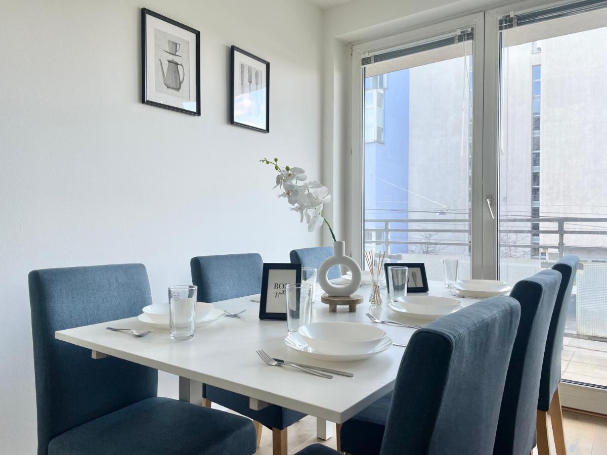 80M2 Apartment With Balcony & Free Netflix Bécs Kültér fotó